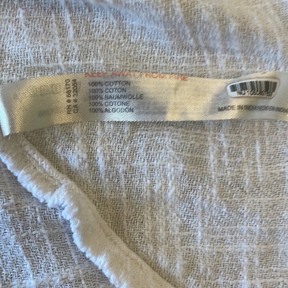 Free People White Button-Down Midi Dress - Picture 7 of 7